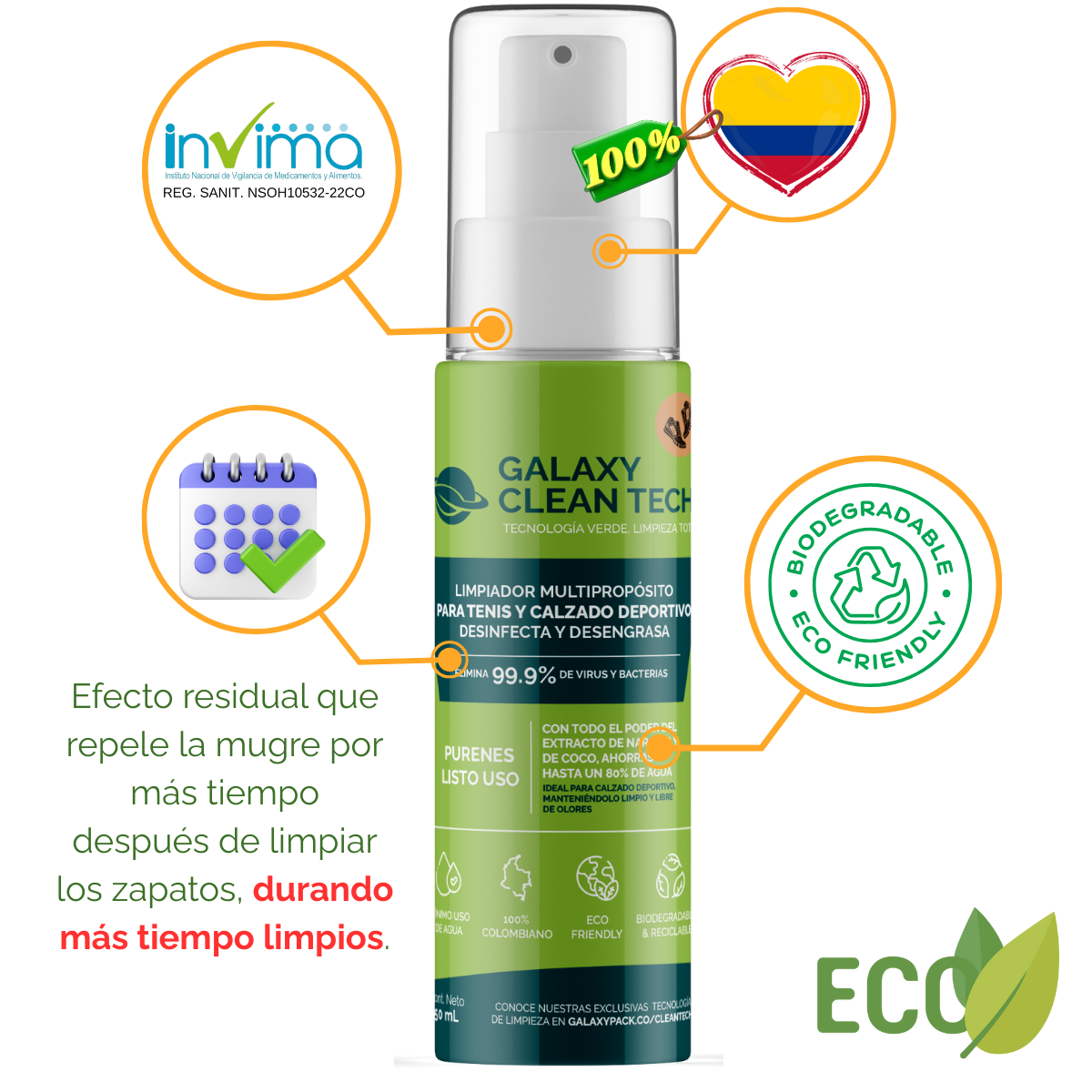 Limpiador para Tenis y Calzado Deportivo | Galaxy Clean Tech - Imagen 5