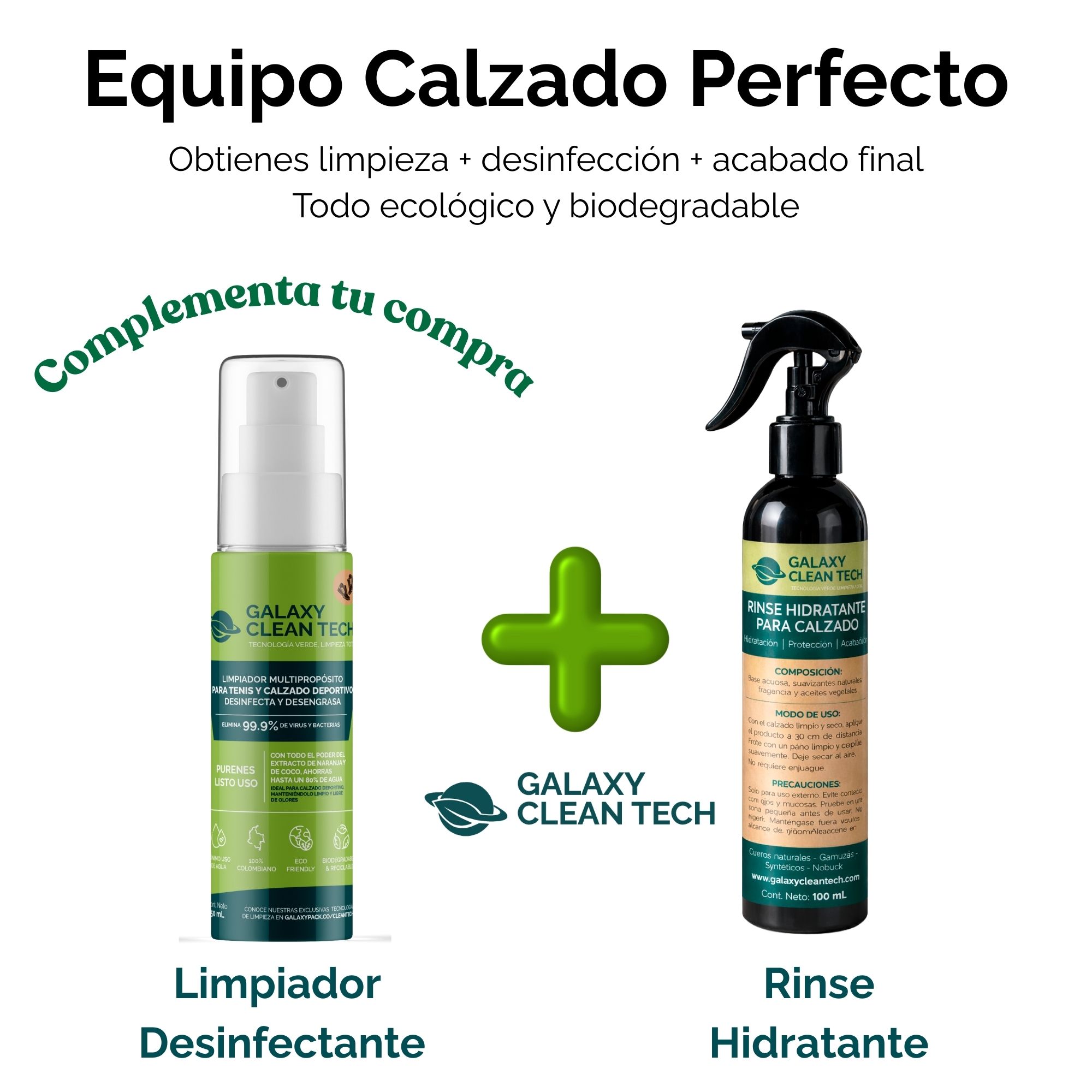 Rinse Hidratante para Calzado | Galaxy Clean Tech - Imagen 3