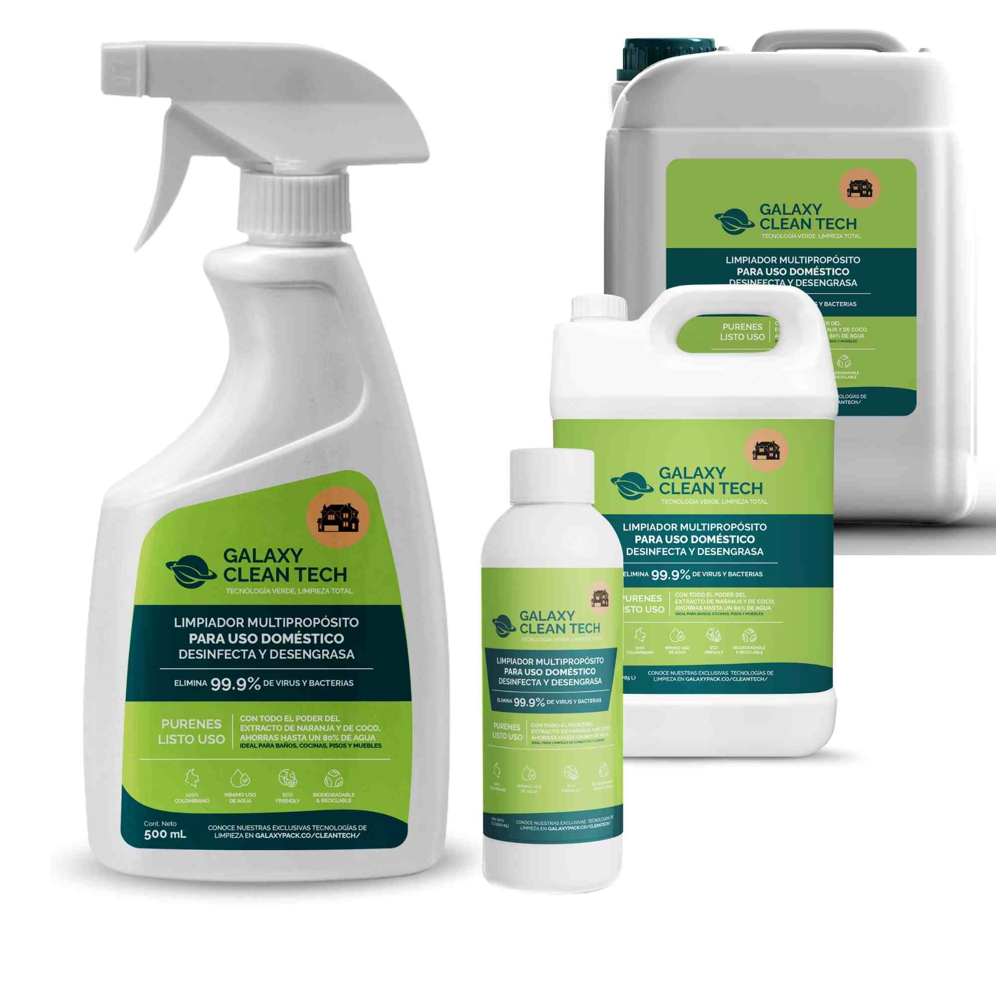 Limpiador Multiusos para el Hogar | Galaxy Clean Tech